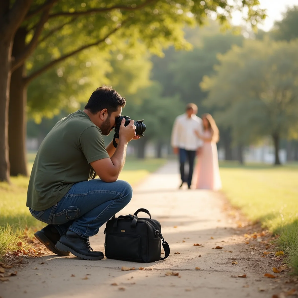 Valdovinos Photography photographing a family session on location in San Antonio