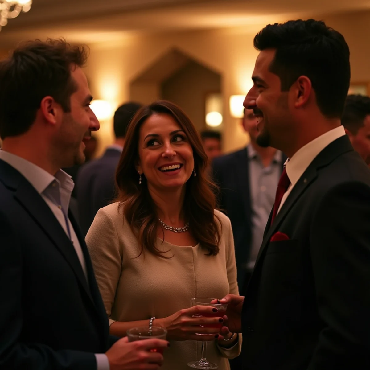 Corporate event photographed at a venue near Retama Park in Selma, Texas, during an evening function